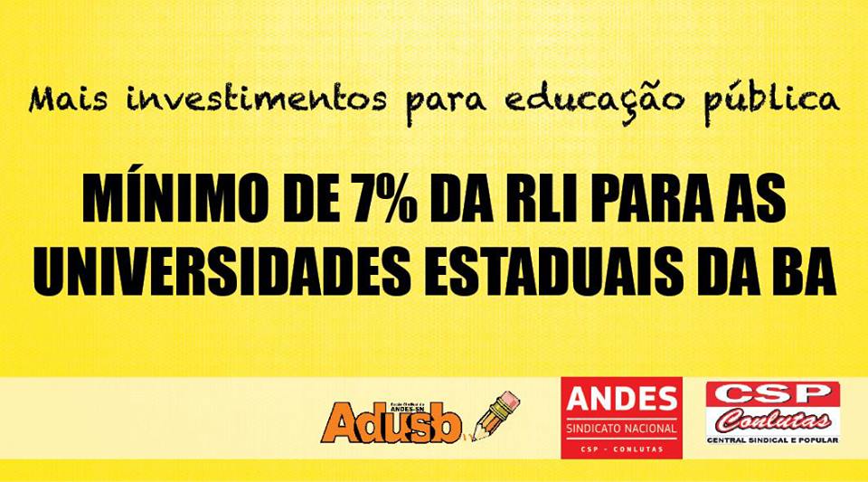 Adusb esclarece informações sobre a crise orçamentária nas Universidades