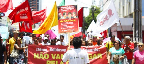 Outubro de Luta: depois de Fortaleza, Teresina e São Luís, novos atos aconteceram na sexta-feira (23) em Natal (RN), São José dos Campos (SP) e no Rio de Janeiro.