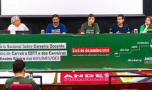 Docentes debatem carreira, piso salarial, políticas afirmativas, novo ensino médio em eventos nacionais do ANDES-SN