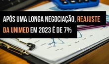 Após uma longa negociação, reajuste da Unimed em 2023 é de 7%