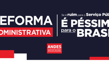 Docentes intensificam mobilizações contra a Reforma Administrativa