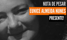 Nota de Pesar. Eunice Almeida Nunes, presente!