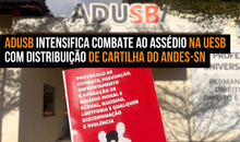 Adusb intensifica combate ao assédio na Uesb com distribuição de cartilha do Andes-SN