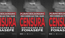 TSE censura publicações do Fonasefe após representação de Flávio Bolsonaro