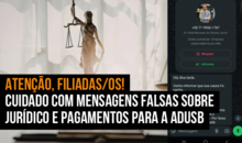 ALERTA DE GOLPE! ATENÇÃO, FILIADAS E FILIADOS!