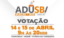 Eleições Adusb: Biênio 2025-2027