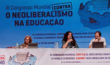 Ataques neoliberais e construção da unidade na defesa da Educação são destaques na segunda mesa de informes do III Congresso Mundial