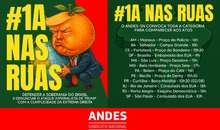 Movimentos fazem atos contra tarifaço de Trump nesta sexta-feira (1)