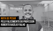 Nota de pesar pelo falecimento do professor Roberto Basílio Fialho