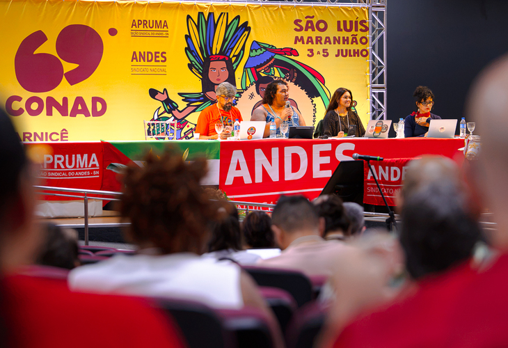 Participantes debatem conjuntura e desafios do movimento docente no primeiro dia do 69º Conad do ANDES-SN
