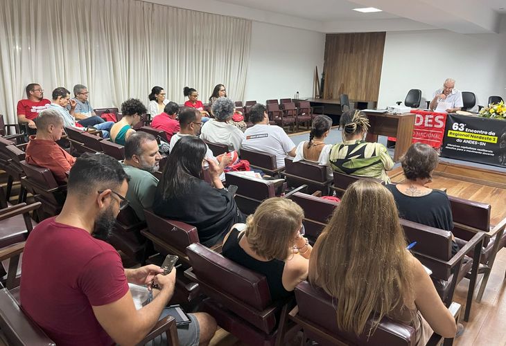 Encontro da Regional NE III do ANDES-SN debateu o NAF e desafios do movimento docente