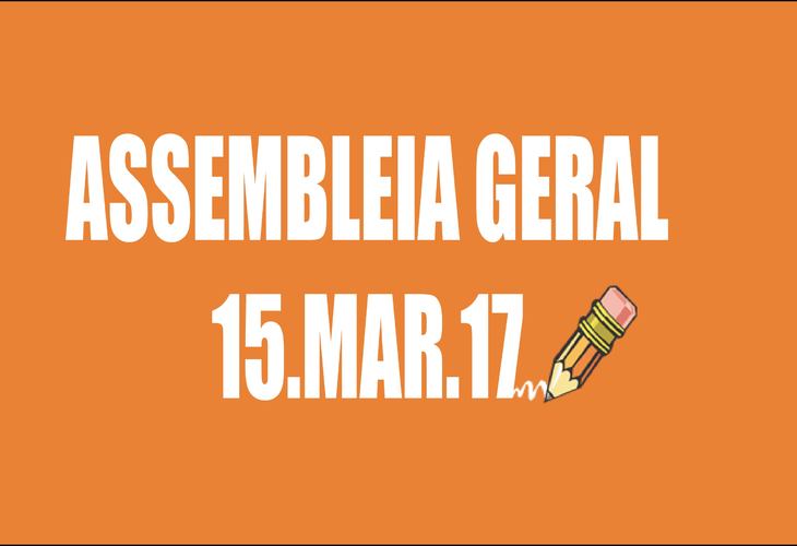Edital de convocação de Assembleia Geral Extraordinária - 15 de março de 2017