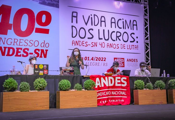 40º Congresso do ANDES-SN define Plano de Lutas do Setor das Estaduais e Municipais