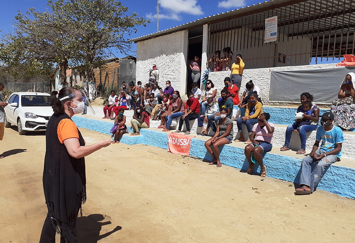 A Solidariedade Resiste: Comunidade Quilombola Lagoa de Maria Clemência recebe doações