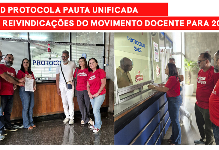 FAD protocola pauta unificada de reivindicações do Movimento Docente para 2026