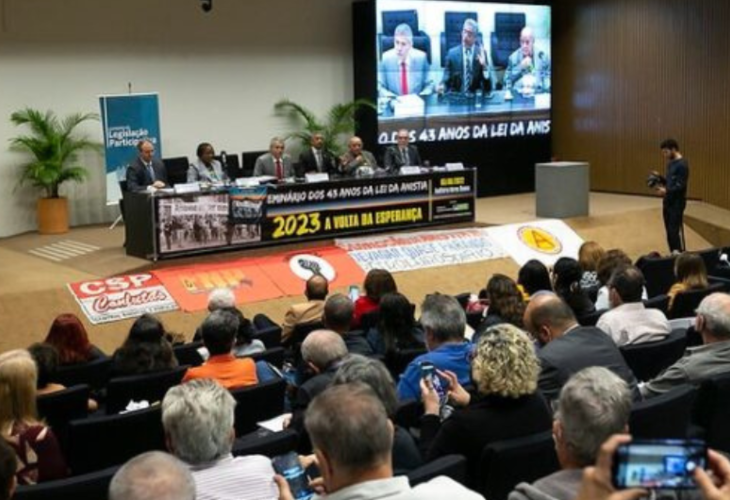 Seminário pelos 43 anos da Lei de Anistia denuncia retrocesso sob governo Bolsonaro