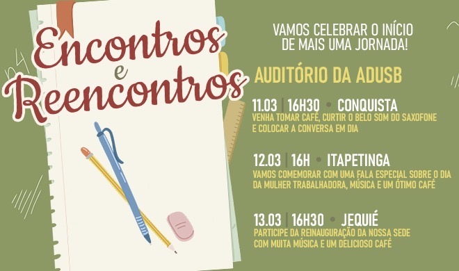 Adusb convida docentes para café de retorno