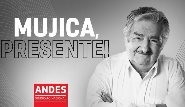 ANDES-SN lamenta o falecimento de Mujica e homenageia trajetória de luta do uruguaio