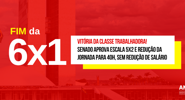 Vitória histórica: após pressão popular, Senado aprova fim da escala 6x1