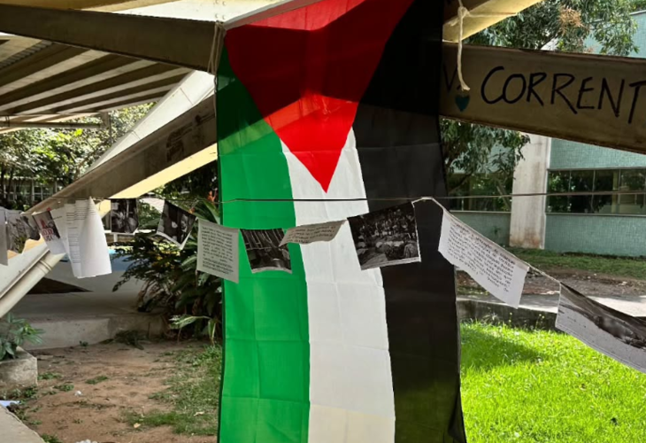 Ataque a exposição sobre Gaza na Ufes gera repúdio e reafirmação da liberdade de cátedra