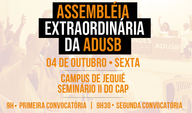 EDITAL DE CONVOCAÇÃO DE ASSEMBLEIA GERAL EXTRAORDINÁRIA - 4 DE OUTUBRO DE 2024