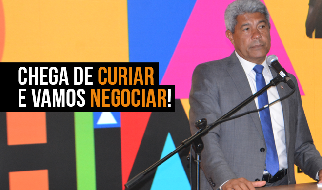 Chega de curiar e vamos negociar!