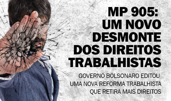 A precarização do trabalho dos jovens por parte do Governo Bolsonaro se torna evidente