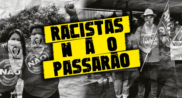 Servidores/as sofrem ataques racistas enquanto realizavam ato no Aeroporto de Brasília