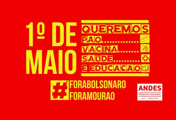 ANDES-SN convoca docentes para ações do 1º de Maio