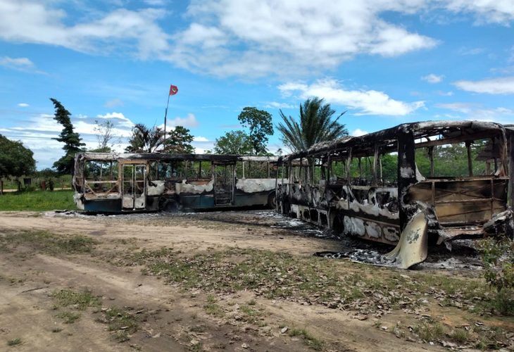 Famílias sem terra sofrem atentado de grupo armado na Bahia