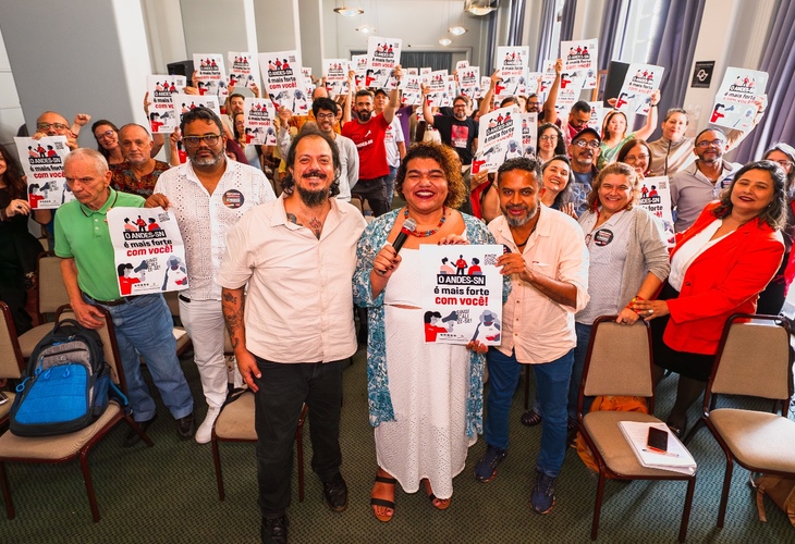 Sindicato lança campanha de sindicalização “O ANDES-SN é mais forte com você” 