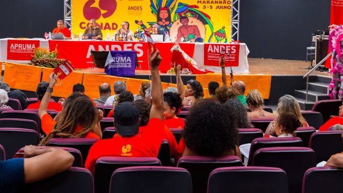 Plenária do Tema II do 69º Conad atualiza planos de lutas e aprova entrada do ANDES-SN no FNE