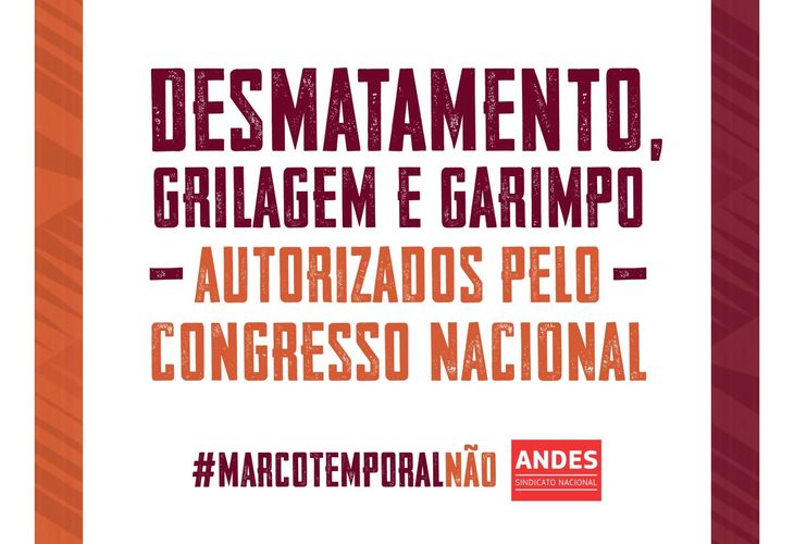Mobilização nacional contra o Marco Temporal começa nesta segunda (5) em Brasília (DF)