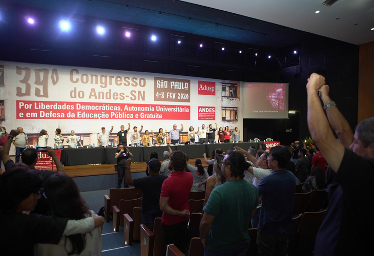 39º Congresso do ANDES-SN começa em São Paulo (SP)