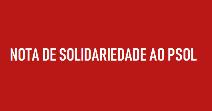 ANDES-SN repudia ações protofascistas ao PSOL de Niterói-RJ