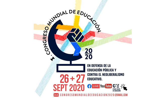 Defesa da Educação Pública e combate ao Neoliberalismo são temas do 1º Congresso Mundial da Educação