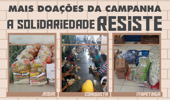A Solidariedade Resiste: Contra a política genocida de Bolsonaro