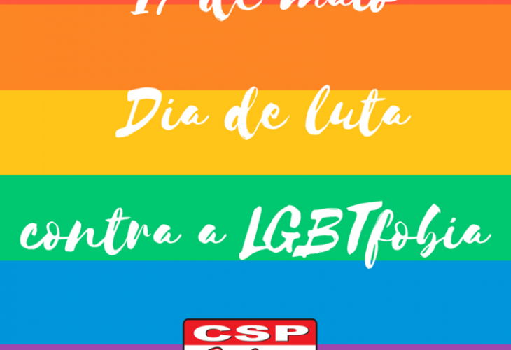 17 de Maio: fortalecer e ampliar a luta internacional contra a LGBTfobia