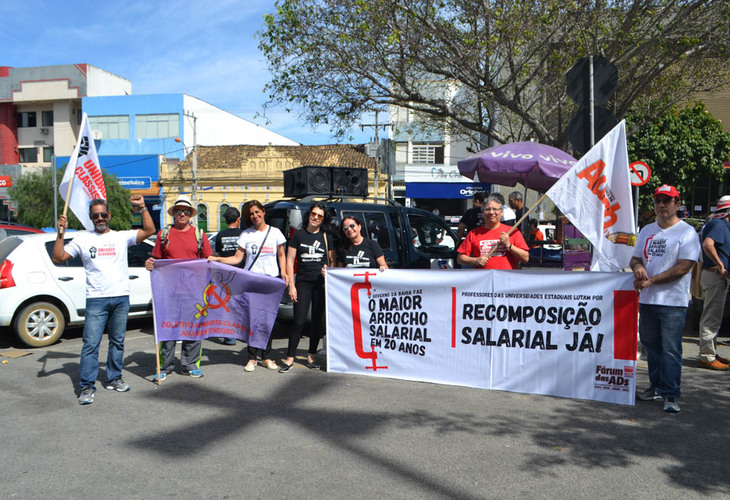 Dia do Basta: Adusb participa das mobilizações em Vitória da Conquista