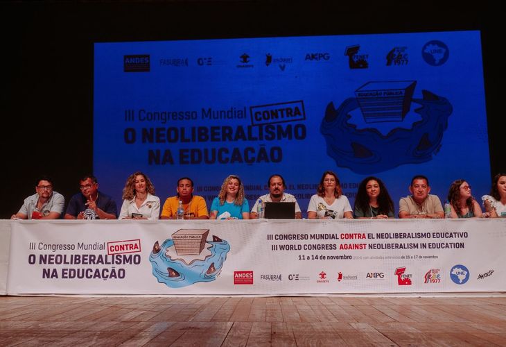 Congresso Mundial contra o Neoliberalismo chega ao fim e aprova chamamento internacional à luta