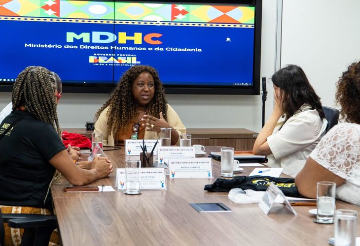 ANDES-SN debate pauta antirracista e enfrentamento às violências em reunião com o MDH