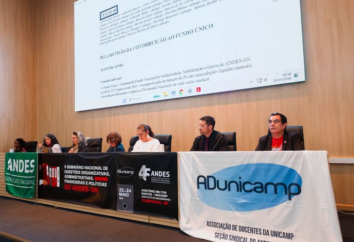 ANDES-SN inicia levantamento sobre situação financeira das seções sindicais