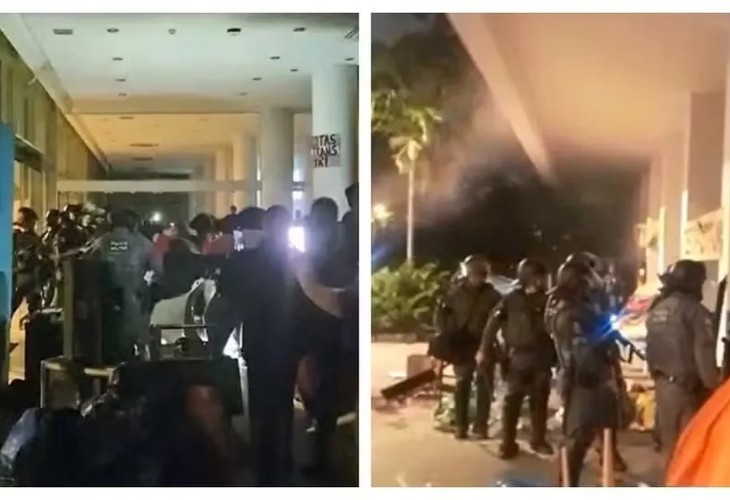 Em ação violenta, PM invade campus da USP para acabar com ocupação da reitoria