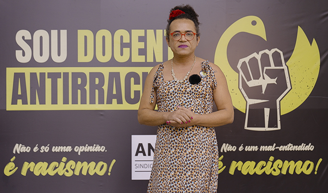 ANDES-SN se solidariza com a professora Jeffa Santana, alvo de ataques da extrema direita