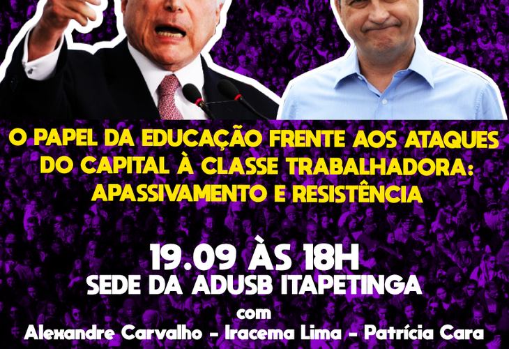 Adusb promove debate em Itapetinga sobre educação na quarta-feira (19)