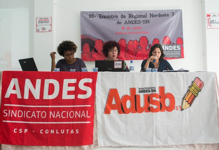 55º Encontro da Regional do Andes debate participação das mulheres nas direções sindicais