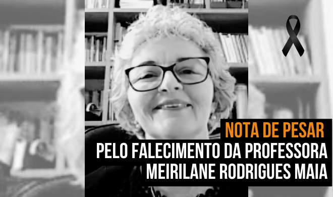 Nota de Pesar pelo falecimento da professora Meirilane Rodrigues Maia