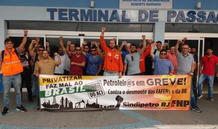 Greve dos Petroleiros cresce e já abrange 113 unidades em 13º dia de mobilização nacional