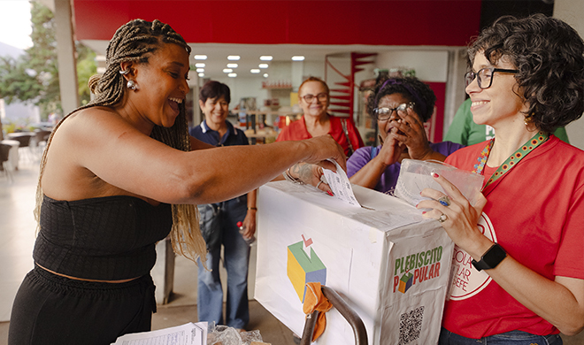 Com mais de 2,1 milhões de votos, Plebiscito Popular mobilizou classe trabalhadora