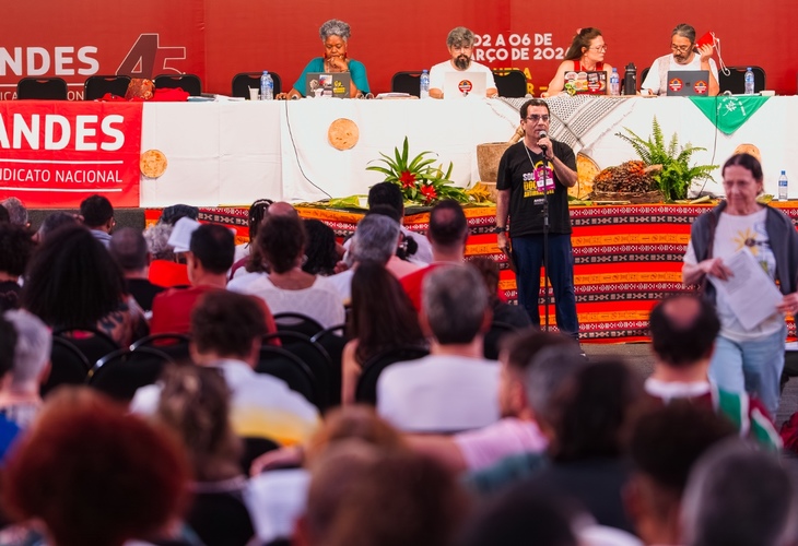 44º Congresso do ANDES-SN aprova Conad Extraordinário e intensificar ações internacionalistas